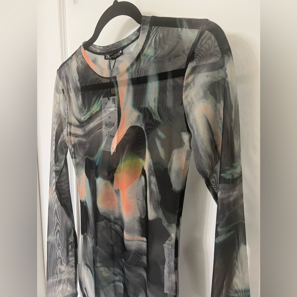 Mesh Zara Bodysuit! Size M